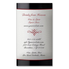 酒屋 マグネット名刺