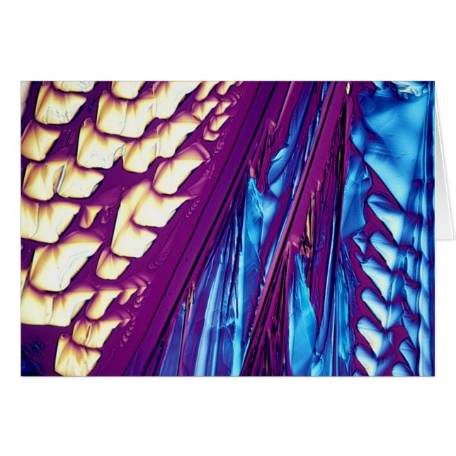 酒石酸の水晶 (正面横)