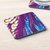 酒石酸の水晶 コースター (左側)