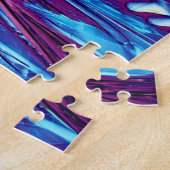 酒石酸の水晶 ジグソーパズル (側面)