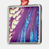 酒石酸の水晶 メタルオーナメント (左)