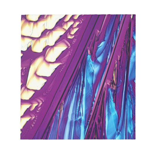 酒石酸結晶 ノートパッド (正面)