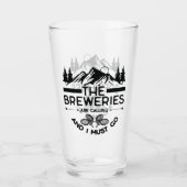 酒蔵から電話があって行かなきゃ タンブラーグラス (正面)