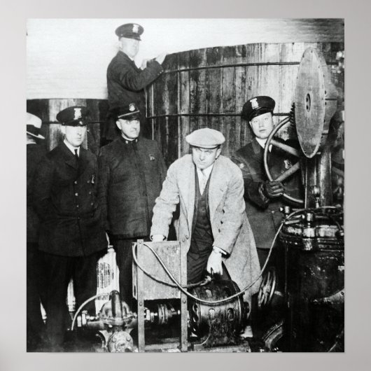 酒蔵スピーカーBUSTX c.1930 ポスター (正面)