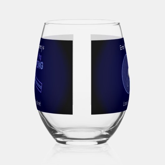 酒買を飲めピンポンおもしろいビールカクテル ステムなしワイングラス (右)