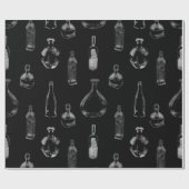 酒類の盛り合わせボトル  ラッピングペーパー (フラット)