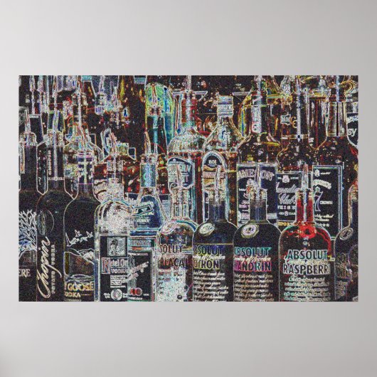 酒類ボトル ポスター (正面)