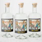 酒類ラベル リキュールボトルラベル (ボトル)