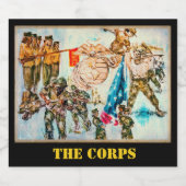 酒類ラベル リキュールボトルラベル (シングルラベル)