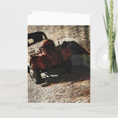 酒類密造者の知恵の挨拶状 カード (裏面)