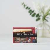 酒類販売業証 名刺 (スタンド正面)