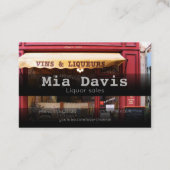 酒類販売業証 名刺 (裏面)