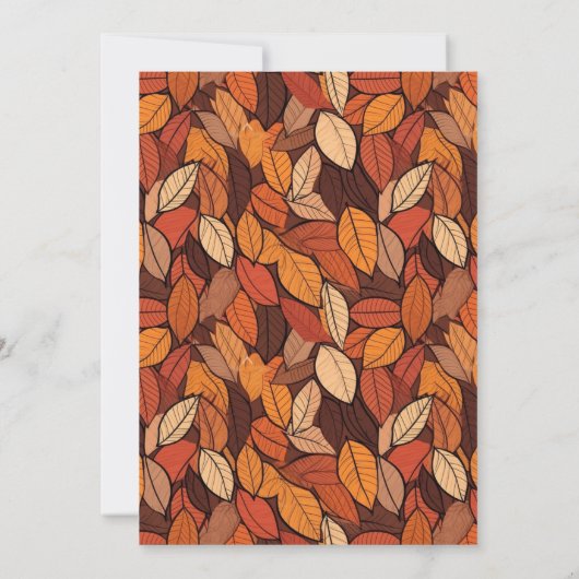 酒食べを飲み感謝する 招待状 (裏面)