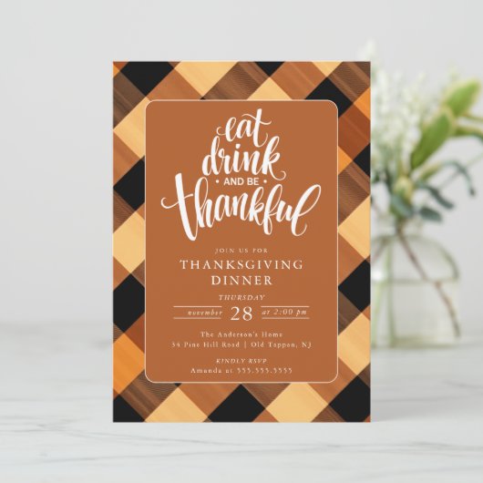 酒食べを飲み感謝のディナー 招待状 (スタンド正面)