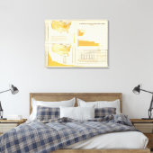 酒、タバコ、ウイスキー キャンバスプリント (インサイチュ (寝室))