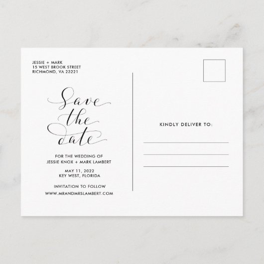 酒、食べ物、悪いダンスが日付をおもしろい守る動き 案内ポストカード (裏面)