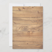 酒 食事 下手なダンス  ウェディング セーブザデート (裏面)