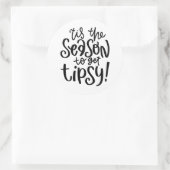 酔いしれる季節だ ラウンドシール (バッグ)