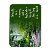 「酔いは旅の磁石」 マグネット (縦)