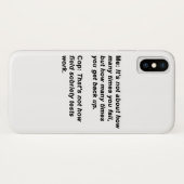 酔いチェック Case-Mate iPhoneケース (裏面(横))