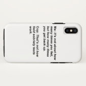 酔い覚ましテスト Case-Mate iPhoneケース (裏面(横))