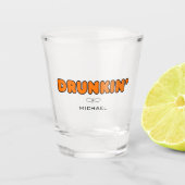 酔おもしろいっぱらい ショットグラス (正面)