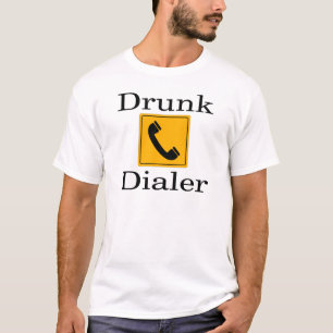 酔ったダイアラー Tシャツ