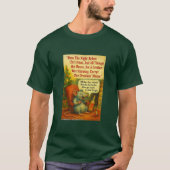 酔ったネズミ – クリスマスカードのカオス Tシャツ (正面)