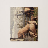 酔ったブタ ジグソーパズル (縦)