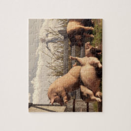 酔ったブタ ジグソーパズル