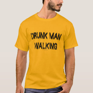 酔った人の歩く Tシャツ