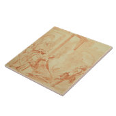 酔った大暴れのthrouのアレキサンダーそしてThais タイル (側面)