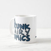 酔った妖精の漫画の役人のマグ コーヒーマグカップ (正面左)