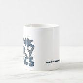 酔った妖精の漫画の役人のマグ コーヒーマグカップ (中央)