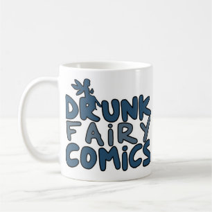 酔った妖精の漫画の役人のマグ コーヒーマグカップ