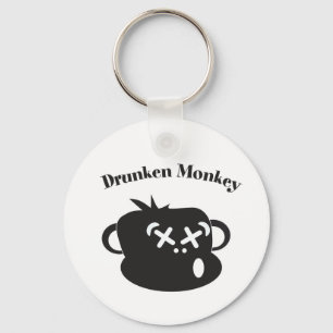 酔った猿Keychain キーホルダー