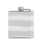 酔った編集します灰色のストライプの冷静なタイプライターを書いて下さい フラスク (裏面)