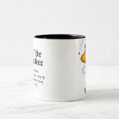 酔った蜂のマグのダンス ツートーンマグカップ (中央)