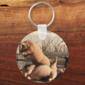 酔った豚 キーホルダー (正面)