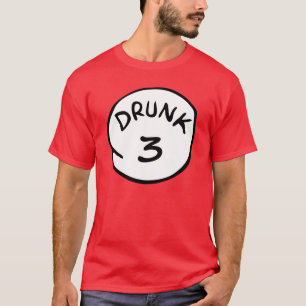 酔った3 Tシャツ