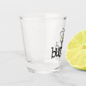 「酔った」ショットグラス ショットグラス (左)