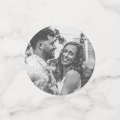 酔った＆婚約中の花嫁パーティーの写真用コンフェッティ コンフェッティ (スモール正面)