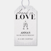 酔ってラブにキラキラの花嫁 ギフトタグ (正面)