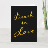 酔って愛してる カード (正面)