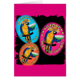 酔っぱらいのオウム