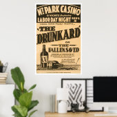 酔っぱらいコメディバーナム1938 WPA ポスター (ホームオフィス)