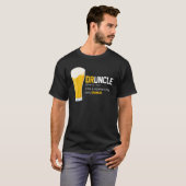 酔っぱらいシャツオおもしろいル飲コル定義引用文T Tシャツ (正面フル)