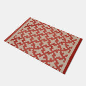 酔っぱらいパスキルト ドアマット (アングル)