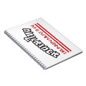 酔っぱらいムエタイ ノートブック (右側)