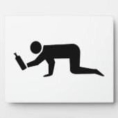 酔っぱらい フォトプラーク (正面)